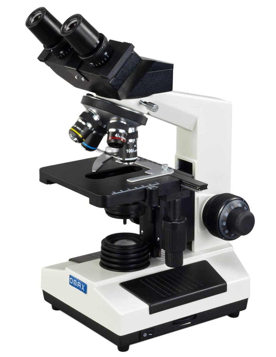Compound Binocular Microscope with Aluminum Carrying Case A2376