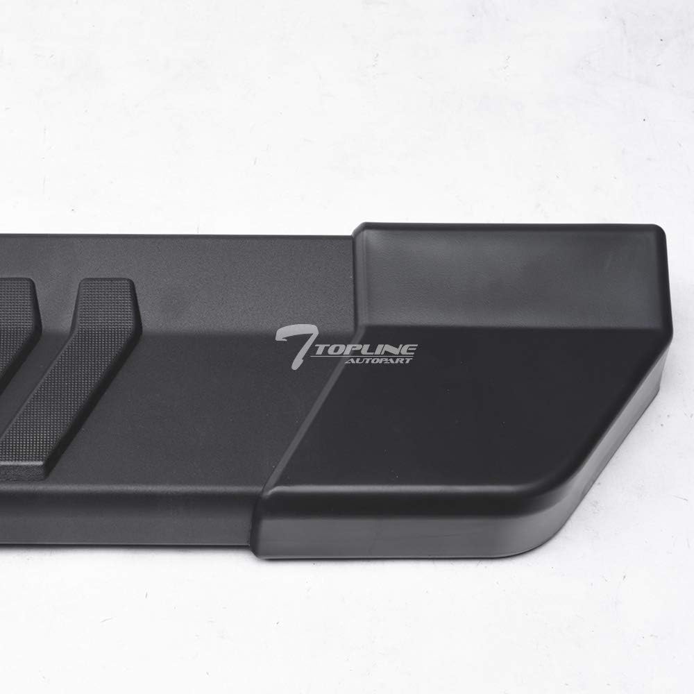 Matte Black Aluminum Side Step Rail Running Boards F688497