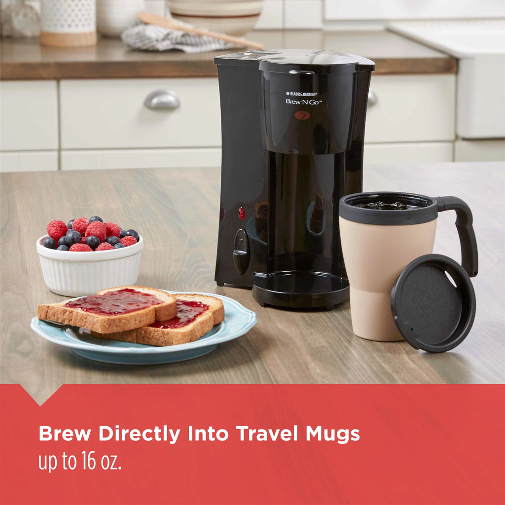 Personal Coffeemaker with Travel Mug E46127