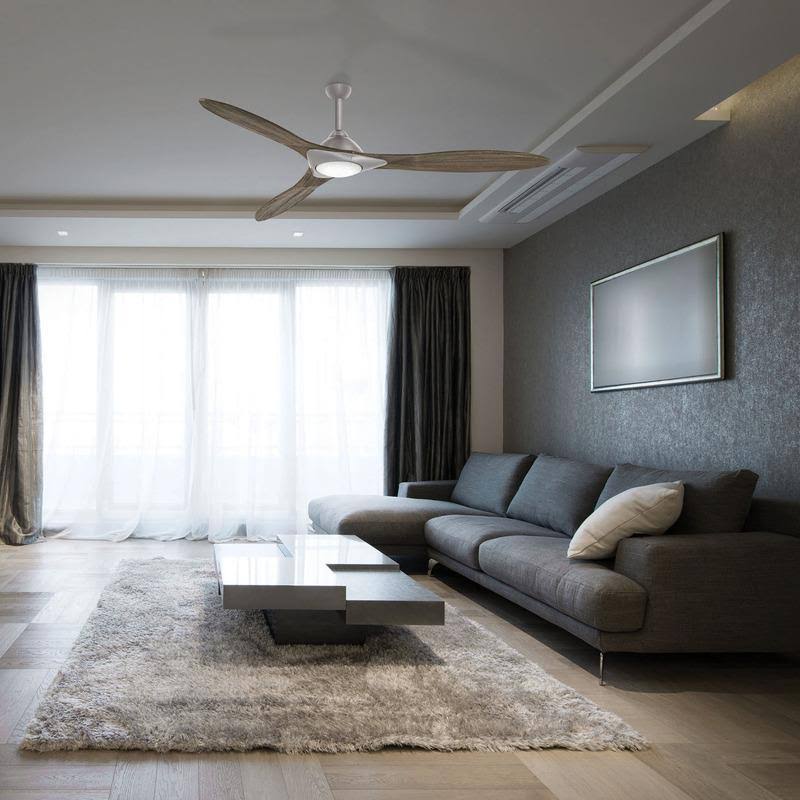 LED 60x22 Ceiling Fan Flat White P216891