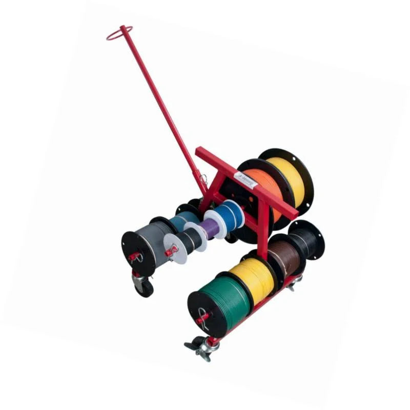 6 Spindle Portable Wire Caddy P715