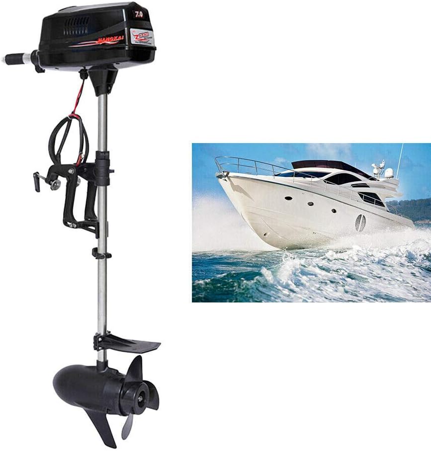 Electric Outboard Motor Boat Engine Tiller Control 7HP 48V 1800W T688