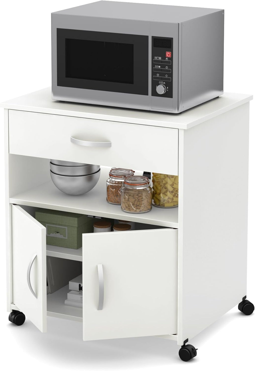 Microwave Cart on Wheels K113188