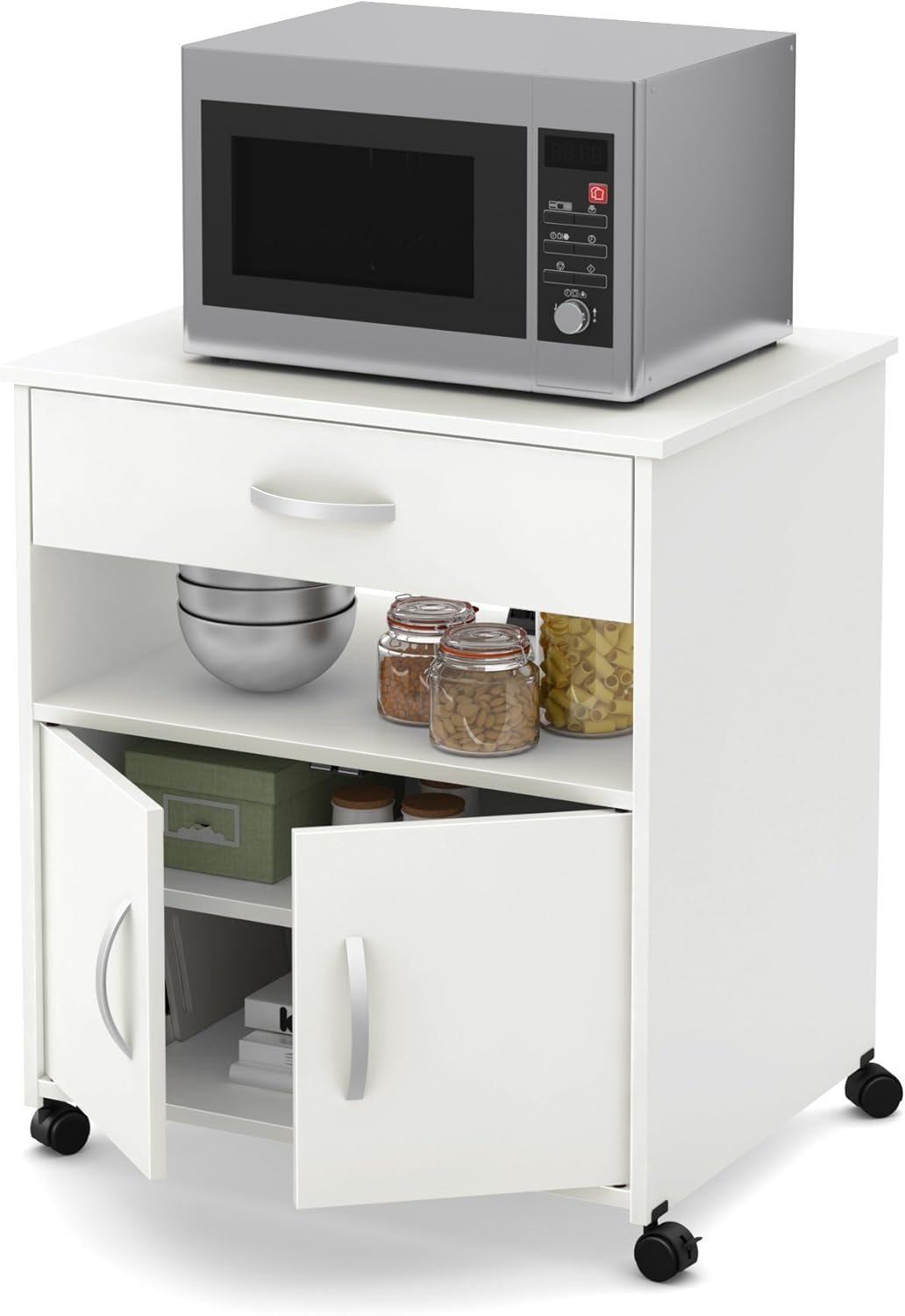 Microwave Cart on Wheels K113188