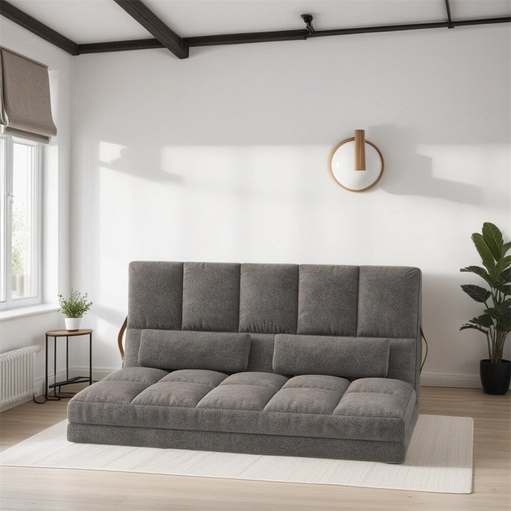 Convertible Floor Sofa Chair Folding Couch Bed U5466