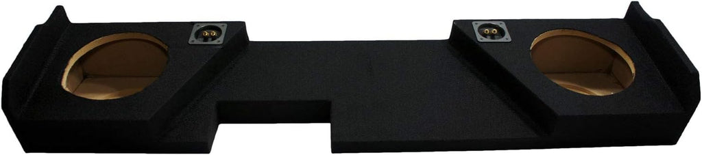 Dual 10 Sub Box Subwoofer Enclosure for Chevy Silverado Double Cab Truck C777724