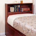 Twin Bookcase Headboard Antique Cherry H48486
