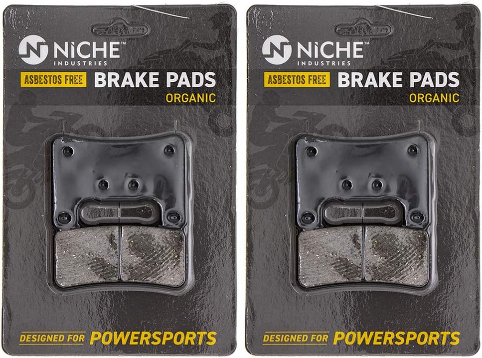 Brake Pad Set Organic Pack of 2 D1075