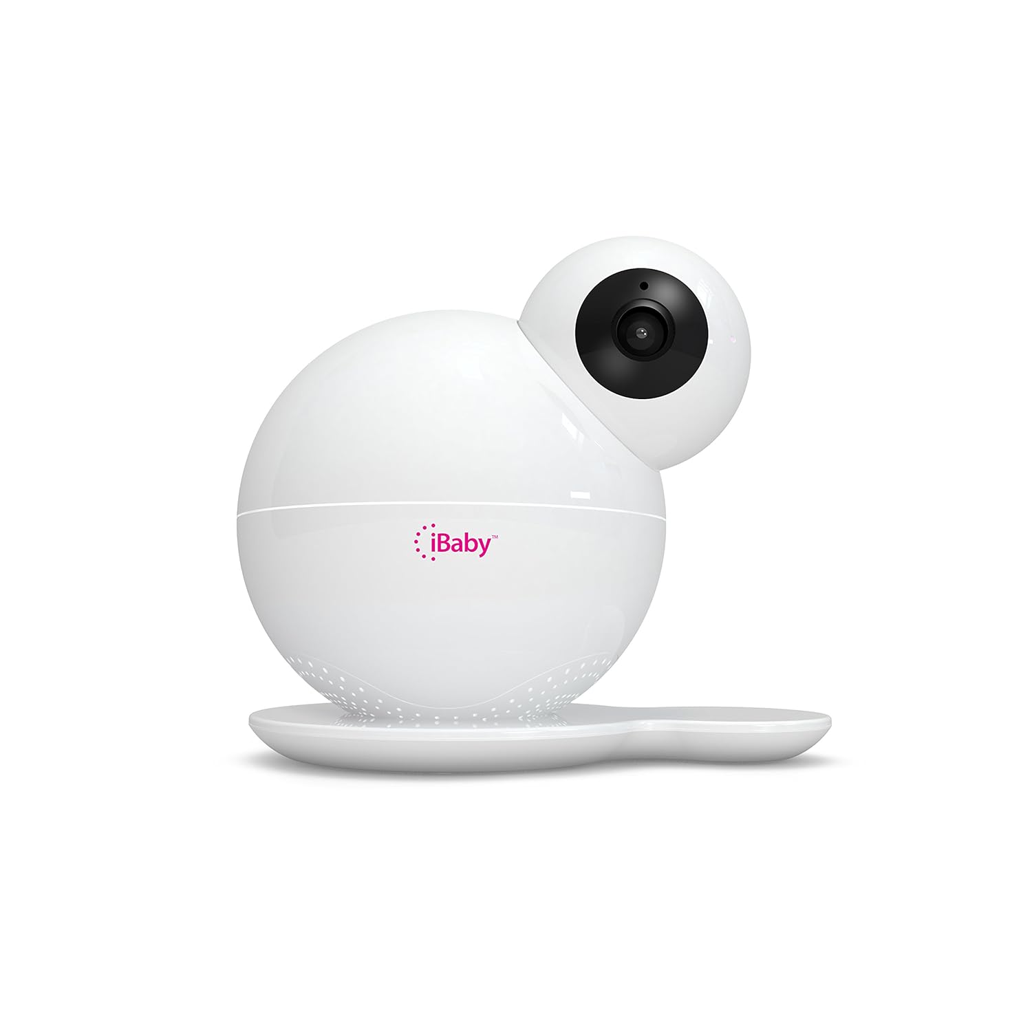 White FHD 1080P WiFi Baby Monitor Camera with Night Vision Wall Mount Kit G5775