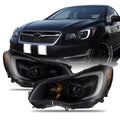 Projector Smoke Headlights with Tube Parking G16017