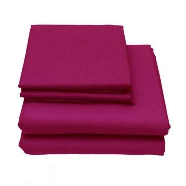 6-Piece Red California King Deep Pocket Bed Sheets W439457
