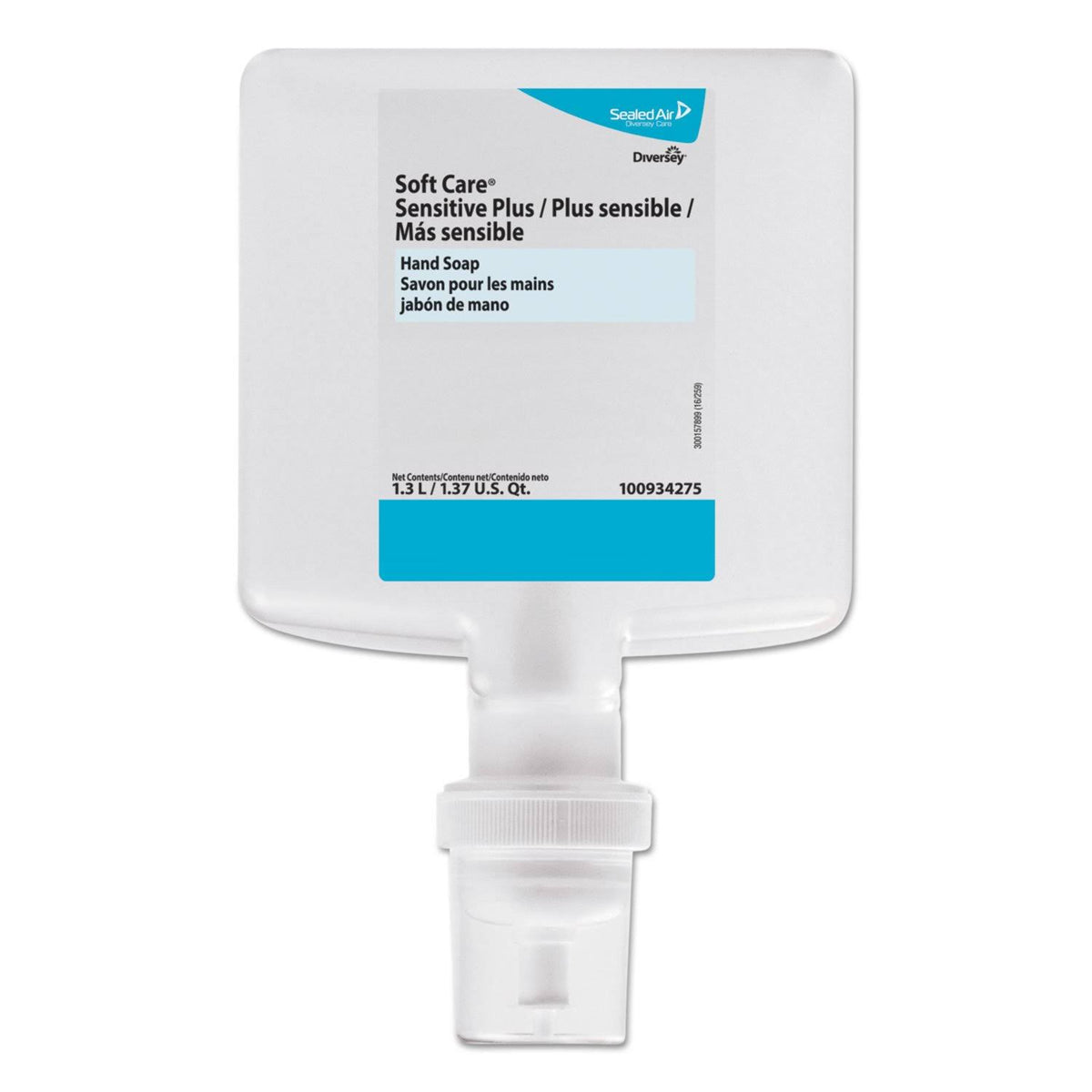 Soft Care Sensitive Plus Hand Soap, 1.3 L Cartridge, 6-carton J1189