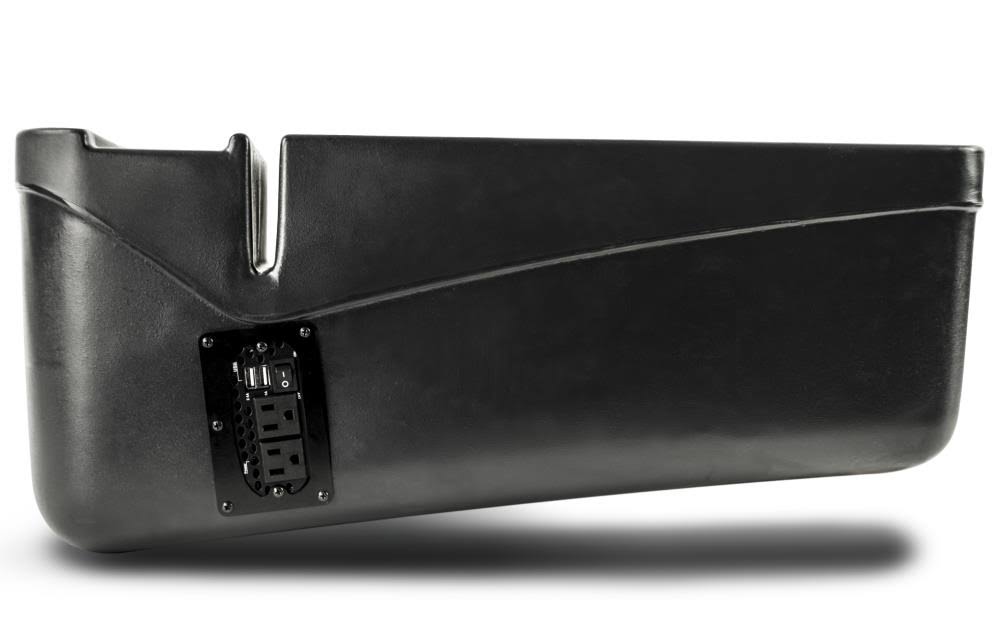 Car Desk with Built-in Power Inverter and Printer Stand E491