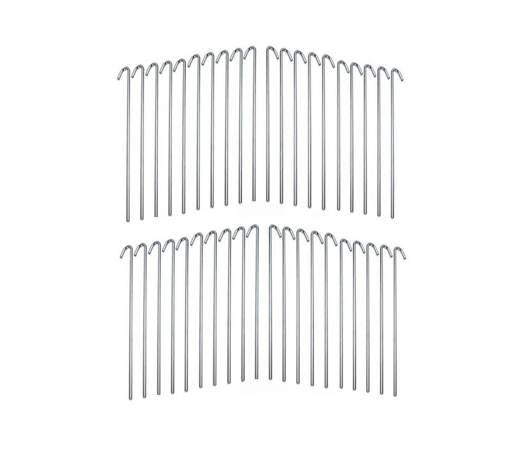 40-Piece Galvanized Steel Garden Stakes (9") J265550