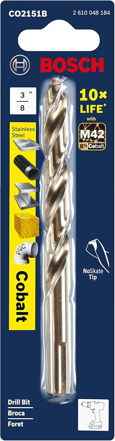 21 Pc Cobalt M42 Drill Bit Set I1117