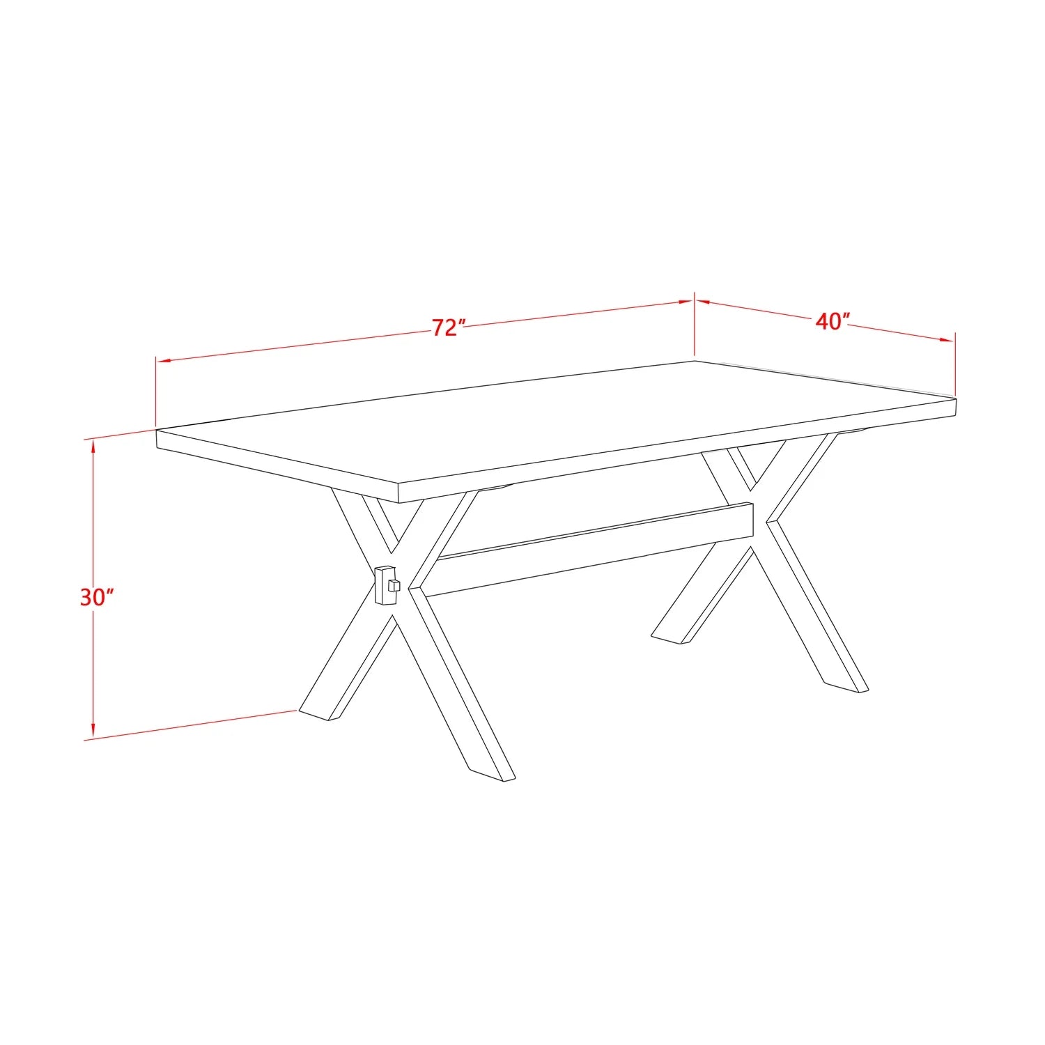 6-Piece Wooden Dining Table Set with Gray Smoke Linen Fabric Seat Chairs and Bench T6607