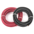 2/0 Gauge Extra Flexible Welding Cable 600 Volt, Black + Red, 10 Feet of Each Color D41068