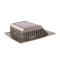 60 Sq. in. NFA Aluminum Slant Back Roof Louver Static Vent, Carton of 6 M966545