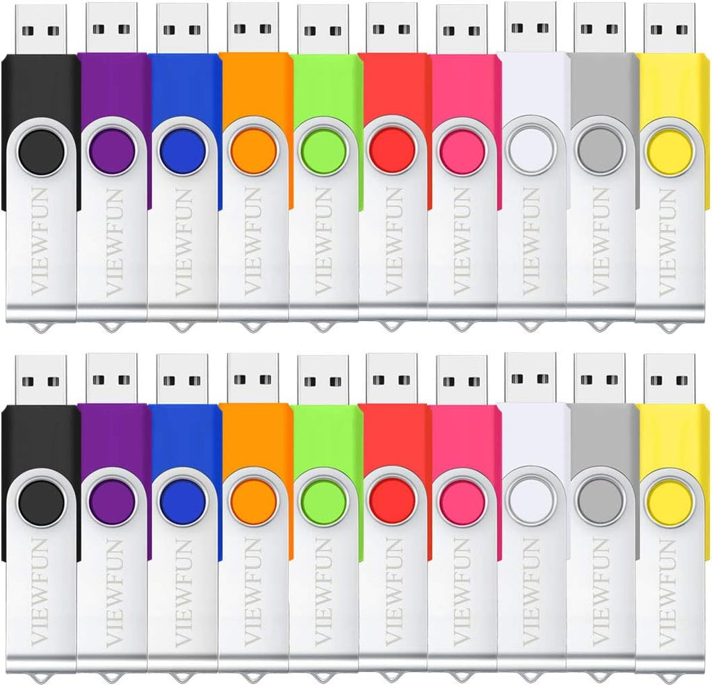 4G 50 Pack USB Flash Drive Multi-Colors X855119