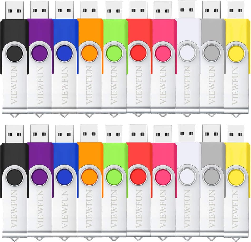 4G 50 Pack USB Flash Drive Multi-Colors X855119