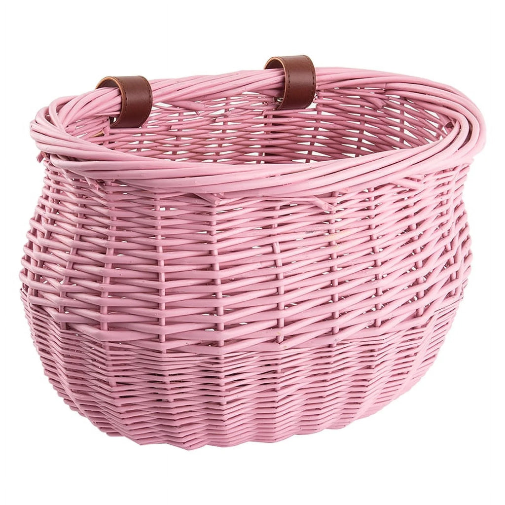 Pink Strap-On Basket 13x8x9" P73876