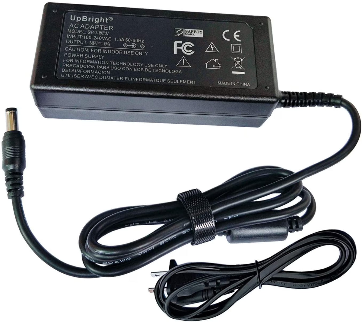 AC/DC Adapter for Exercise Bike Power Supply Cord Charger Z318