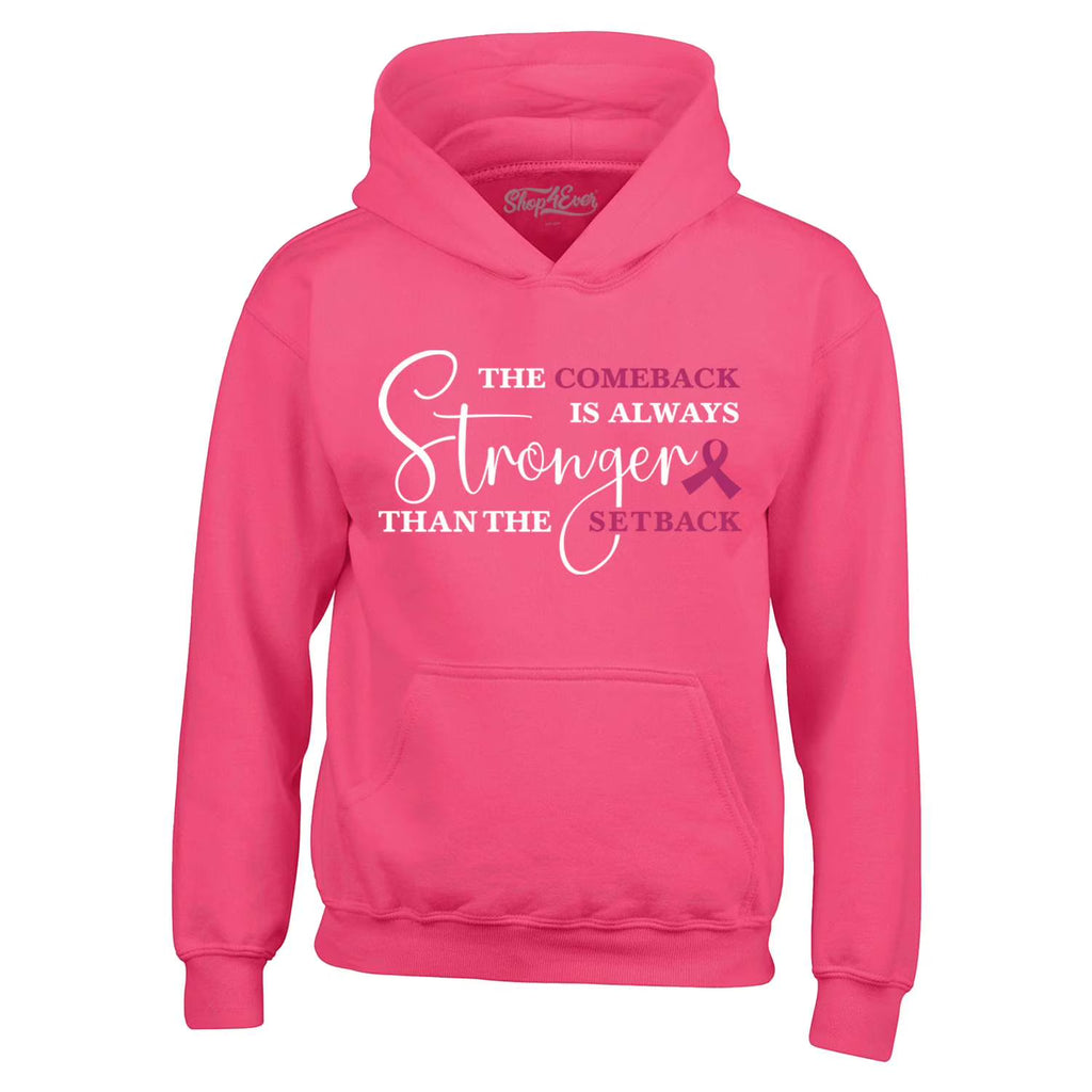 Heliconia Pink Hooded Sweatshirt Hoodie Medium E26939
