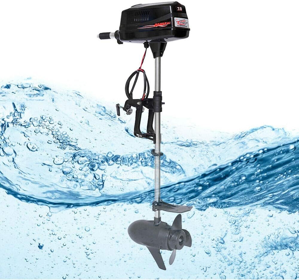 Electric Outboard Motor Boat Engine Tiller Control 7HP 48V 1800W T688