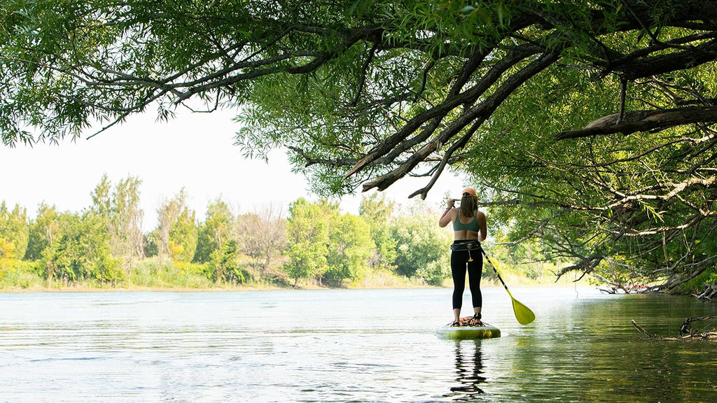 Lightweight Fiberglass Adjustable SUP Paddle D248