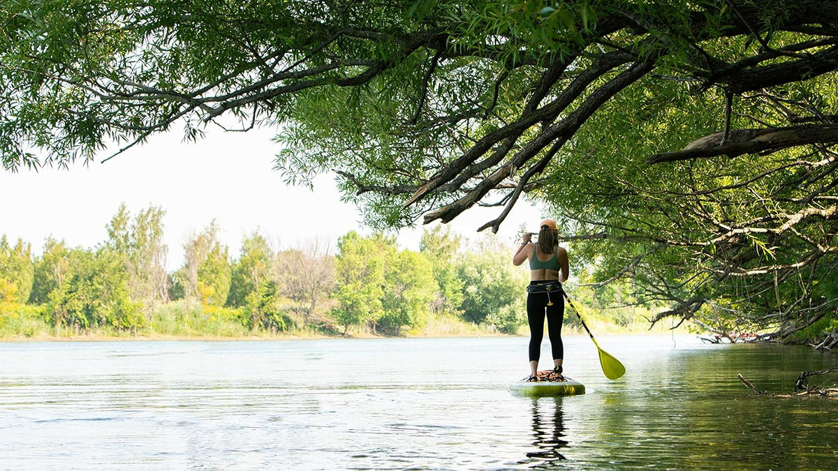 Lightweight Fiberglass Adjustable SUP Paddle D248