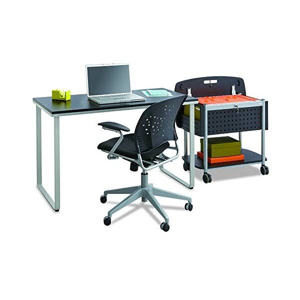 47 1/4 inchw x 24 inchd Beech/White Computer Table Desk H428