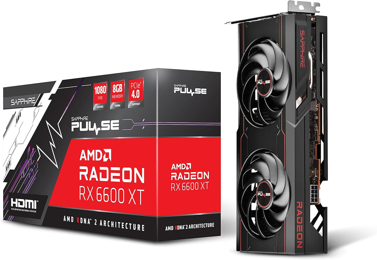 AMD Radeon RX 6600 XT Gaming Graphics Card with 8GB GDDR6 B76628