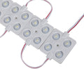 100 pcs LED Module 4 LED 160 Deg White 2.0W Waterproof Back Light LED Sign Modules Pack of 2 Y443