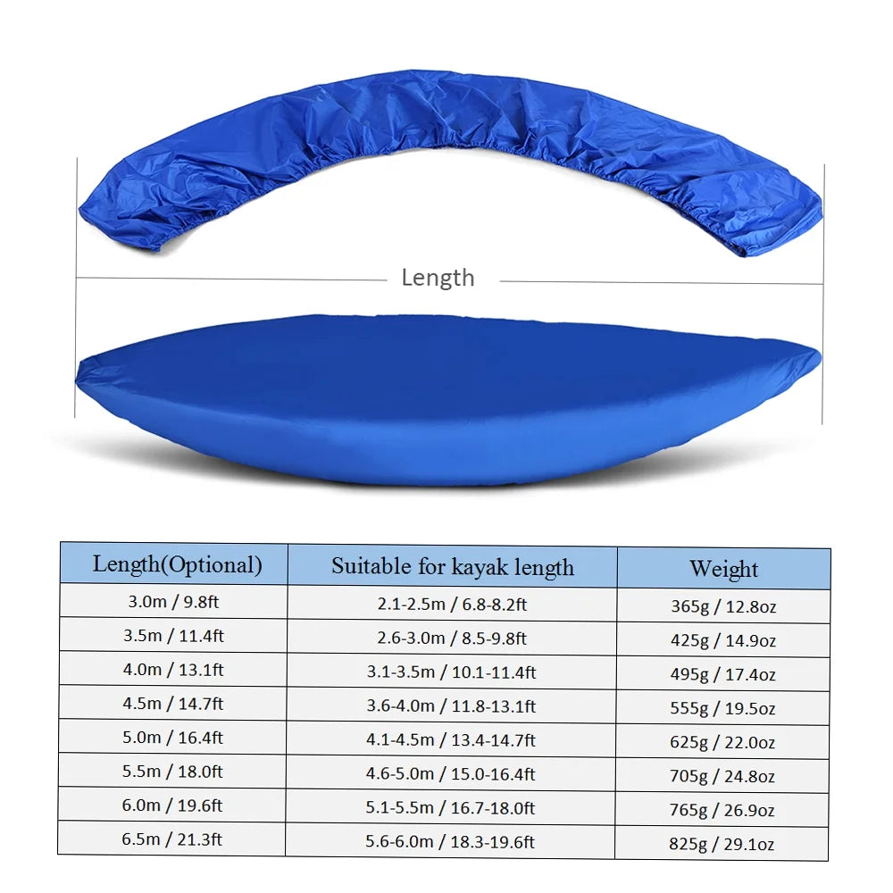Kayak UV Resistant Waterproof Dust Cover C66338