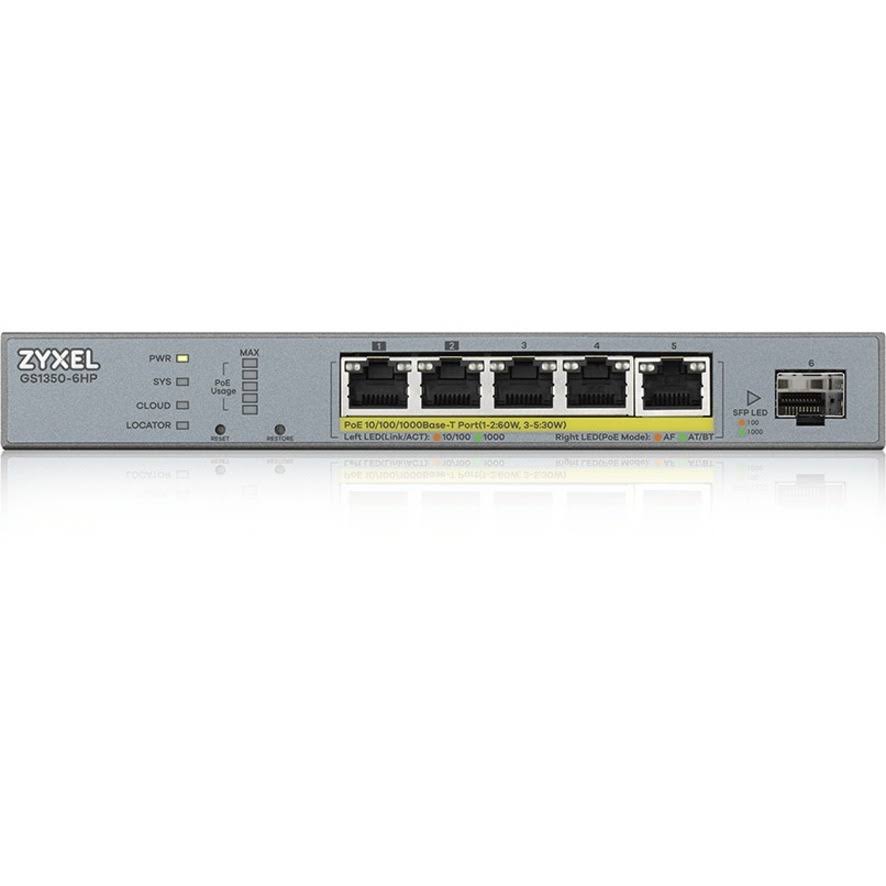 5-Port GbE Smart Managed PoE Switch M18554