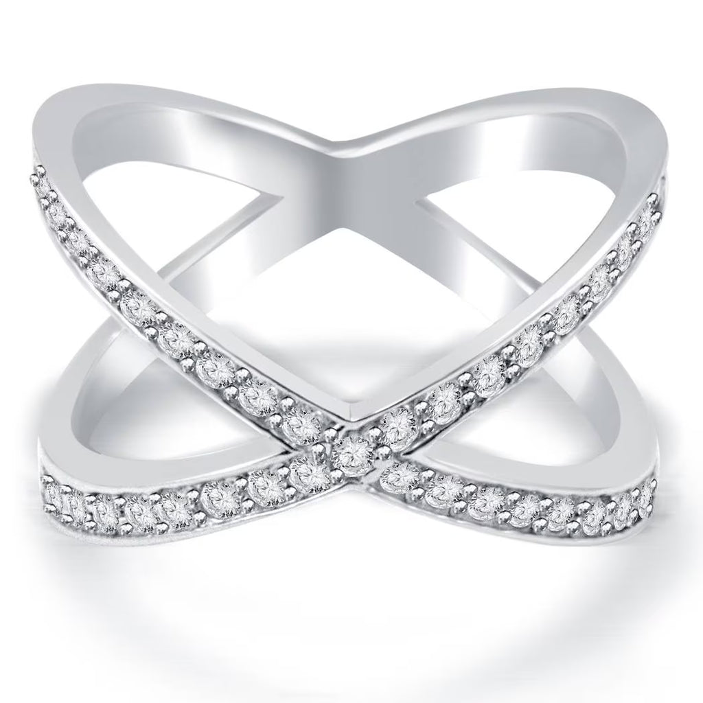 3/8ct Diamond Ring White Gold R854