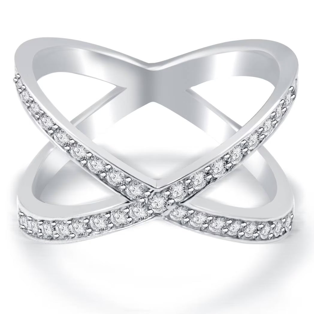 3/8ct Diamond Ring White Gold R854