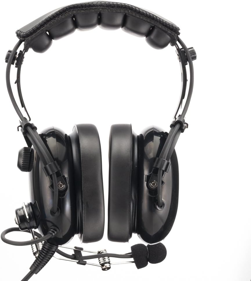 General Aviation Headset with 24 db Passive Noise Reduction S332