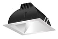 LED Trim Mod6 Sq Wallwash 27K 90CRI Matte Cone Silver Ring L213998