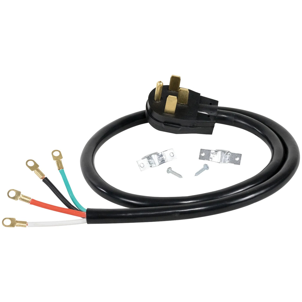4-Wire Closed-Eyelet 40-Amp Range Cord, 6ft P95347