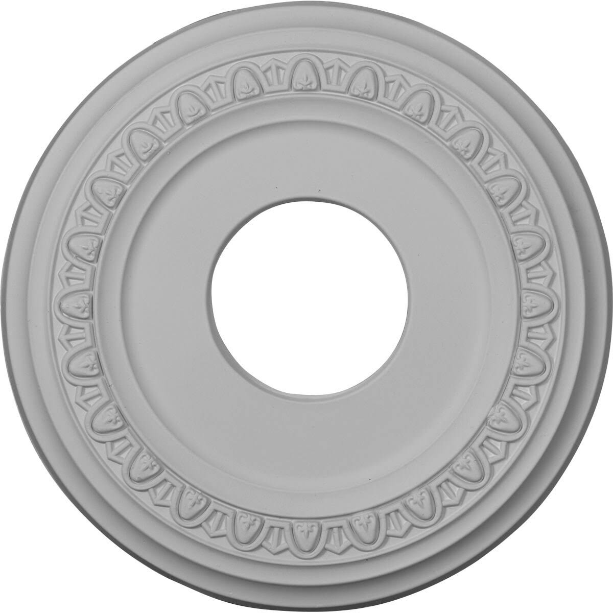 12 1/4x22OD x 4x22ID x 1 1/8x22P Ceiling Medallion R6461