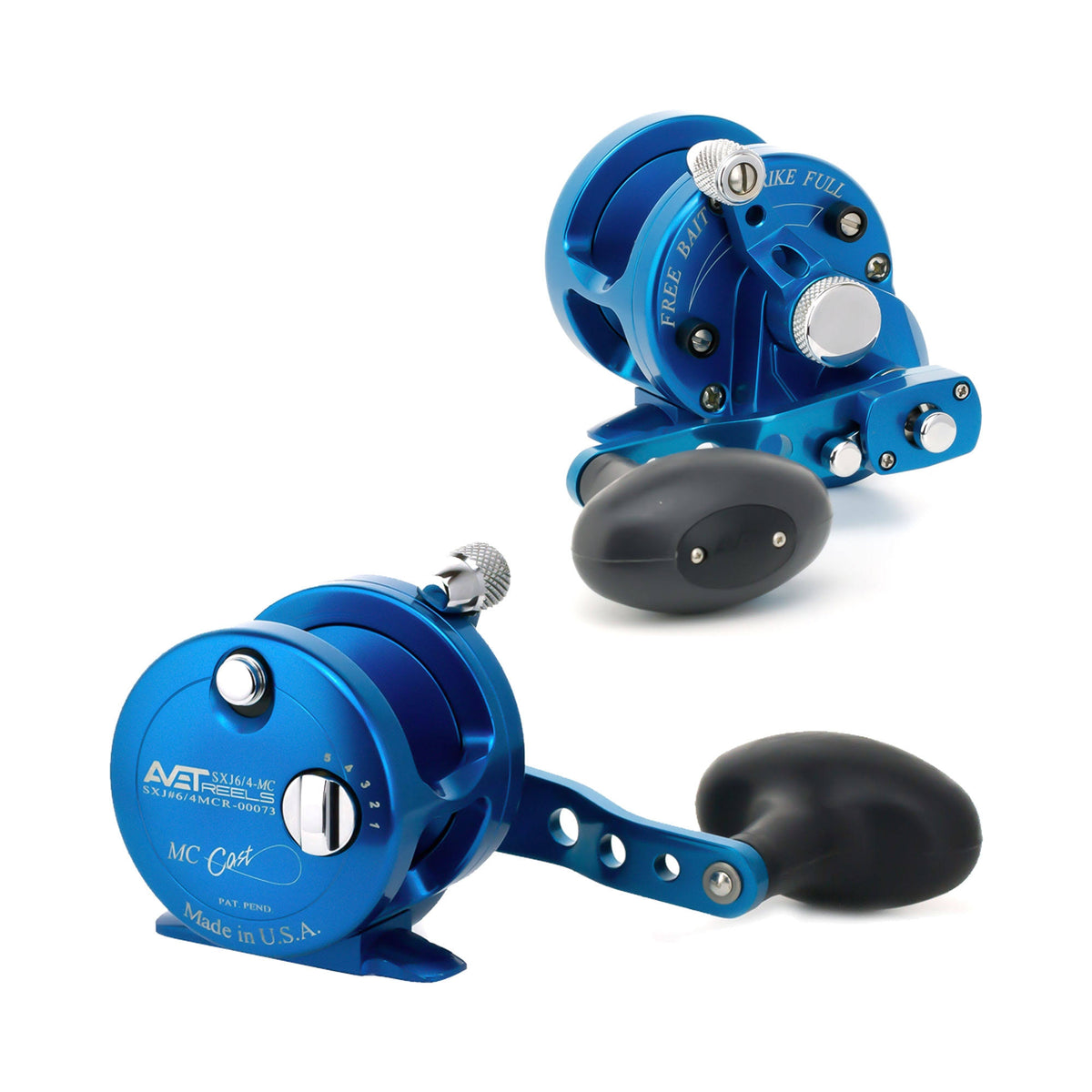 Gold 2-Speed Lever Drag Casting Reels P55406