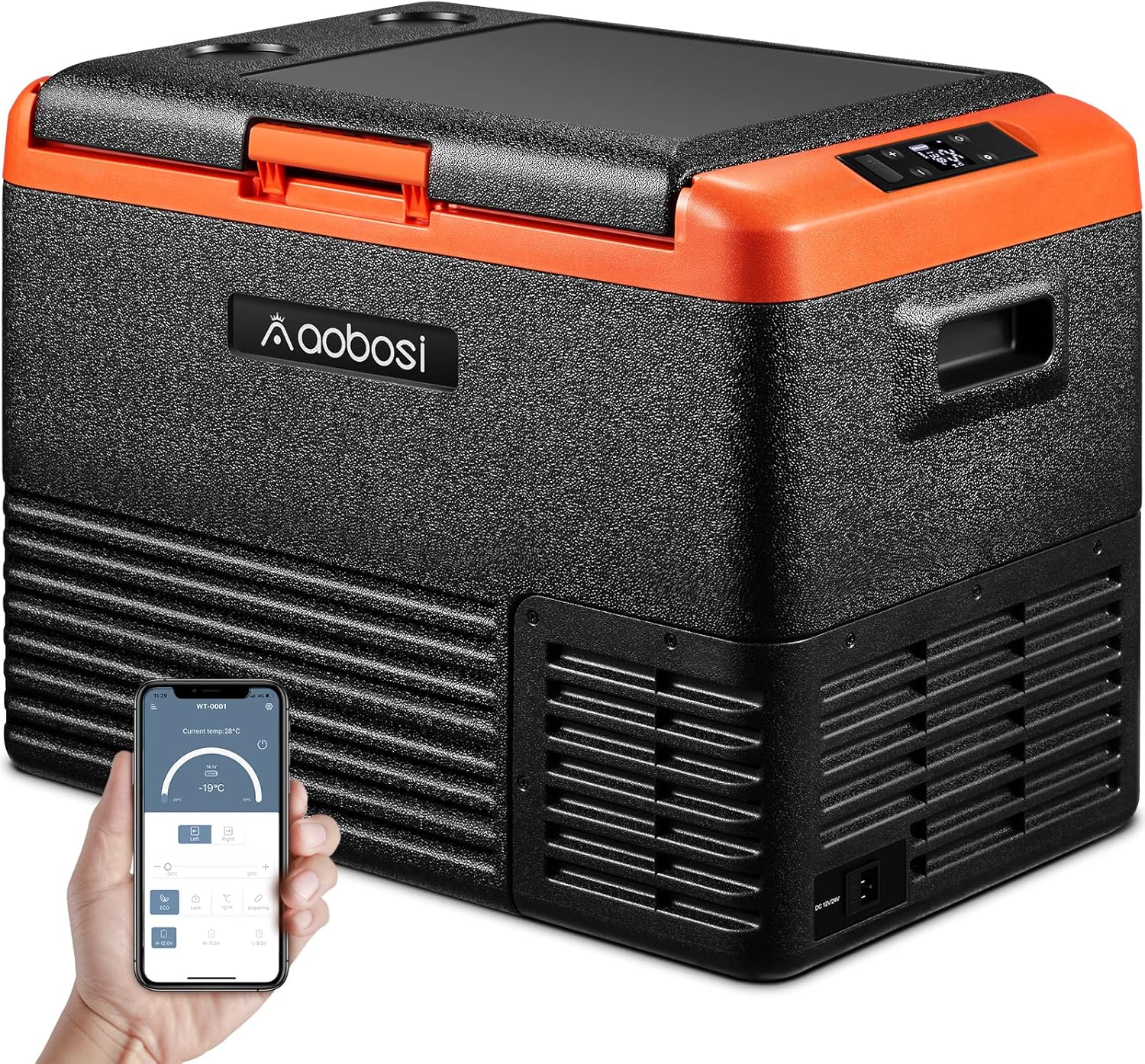 12 Volt Car Refrigerator 32 Quart (30L) Portable Freezer Single Zone Electric Compressor Cooler L563