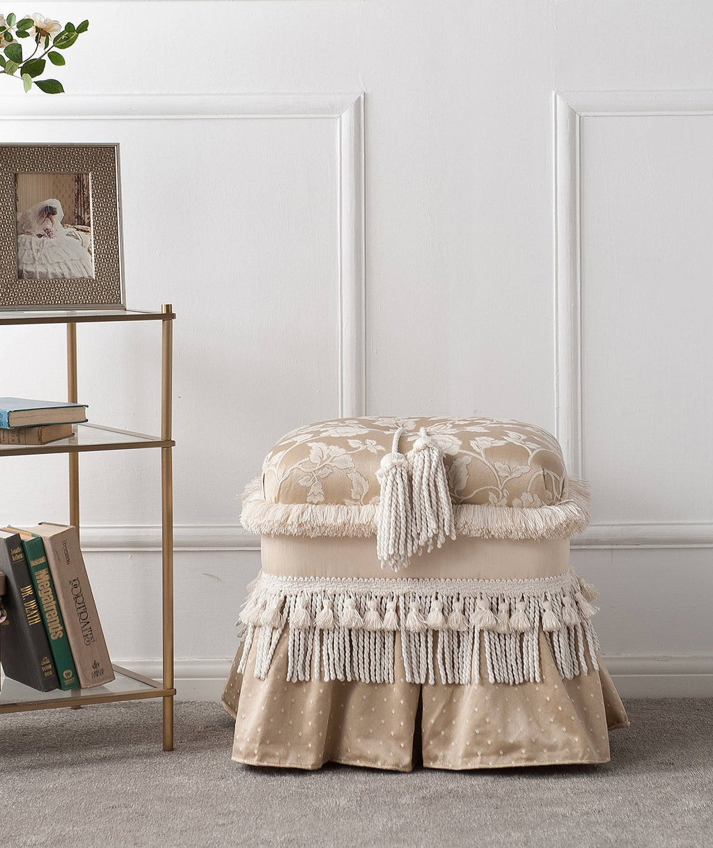 Traditional Decorative Ottoman H85278