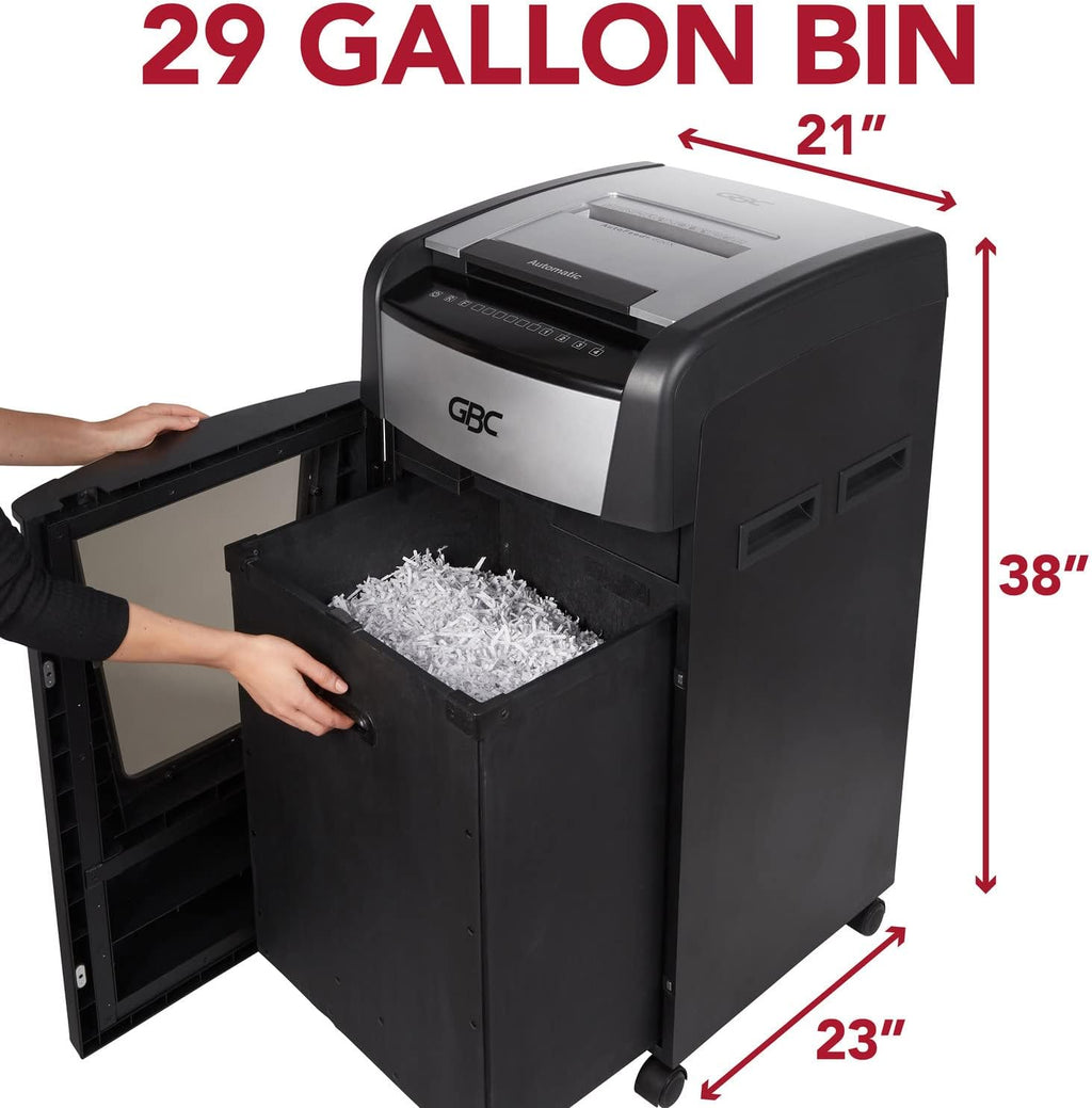 600 Sheet Capacity Micro-Cut Paper Shredder I11724