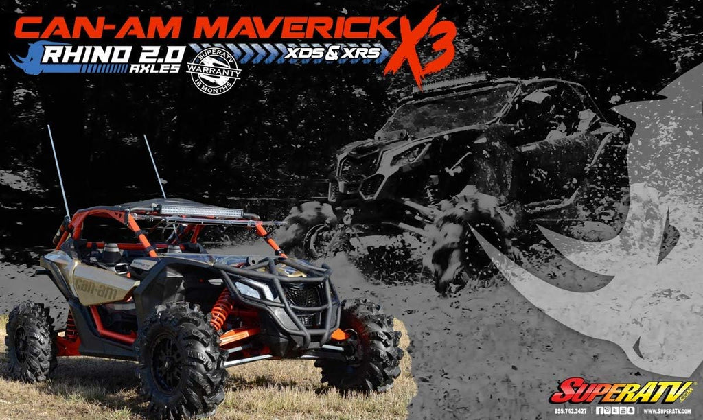 Heavy Duty Front Left Axle for Can-Am Maverick R524768