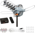 Outdoor HDTV Antenna with Motorized 360 Degree Rotation P932