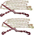 5/16" Grade 70 Chain and Binder Kit with Grab Hooks D754