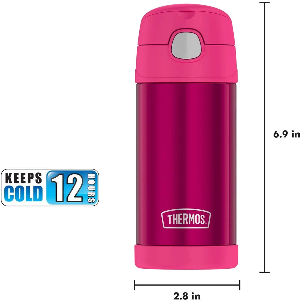 Pink 12 Ounce Bottle K724