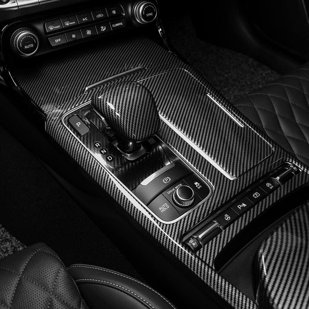 Carbon Fiber Style Car Gear Shift Panel Cover A403